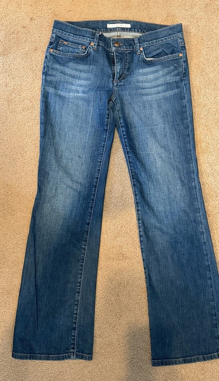 JOE'S Women’s Bootcut Jeans Slim Fit Mid Rise Medium Wash Blue Denim 5-Pocket